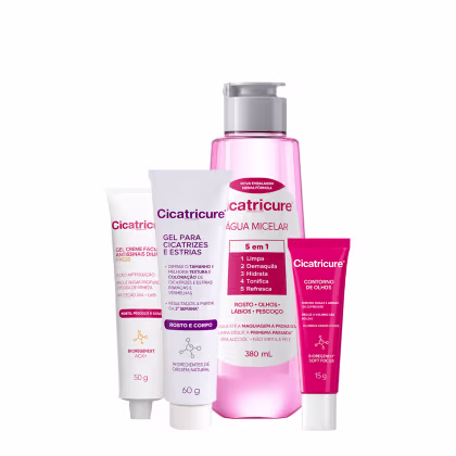 Imagem do produto Kit Cicatricure Antissinais Estrias (4 produtos)