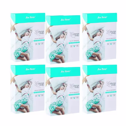 Imagem do produto Kit PVC - Capa Antiácaro para Travesseiro Padrão 6 Unidades
