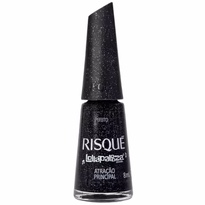 Imagem do produto Risque Lollapaloza Brasil Esmalte Efeito Atração Principal 8ml