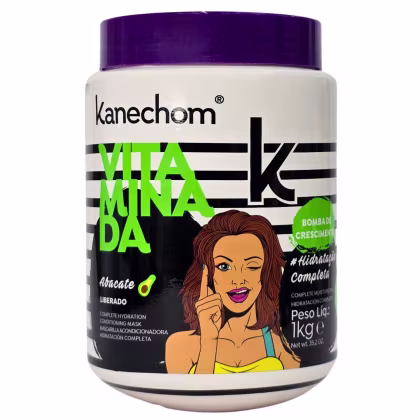 Imagem do produto Kanechom Abacate Máscara Capilar Vitaminada Vegano 1kg