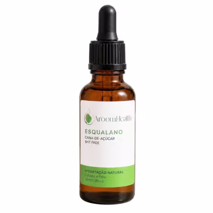 Imagem do produto Esqualano Vegetal de Cana de Açucar Cabelo e Pele Fórmula Vegana 30 ml