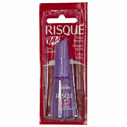 Imagem do produto Risque Kit Kat Esmalte Metálico O Break Perfeito Existe Blister 8ml