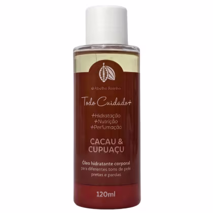 Imagem do produto Abelha Rainha Todo Cuidado Mais Óleo Hidratante Corporal Cacau e Cupuaçu 120ml