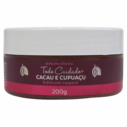 Imagem do produto Abelha Rainha Todo Cuidado Mais Esfoliante Corporal Cacau e Cupuaçu 200g