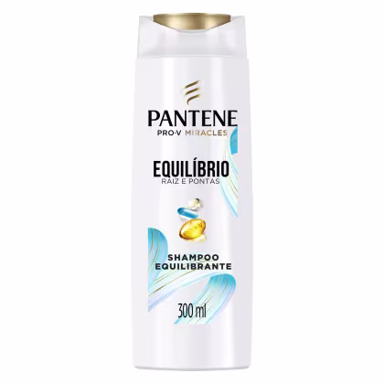 Imagem do produto Shampoo Pro-V Miracles Pantene Equilíbrio Raiz e Pontas Frasco 300ml