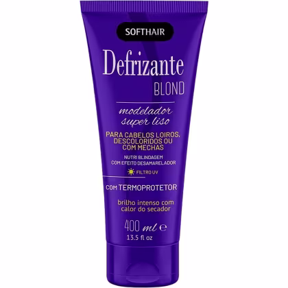 Imagem do produto Soft Hair Super Liso Blond - Defrizante Modelador 400ml