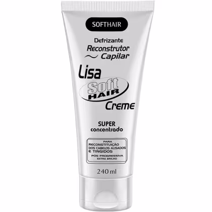 Imagem do produto Soft Hair Lisa Defrizante - Creme Reconstrutor Capilar 240ml