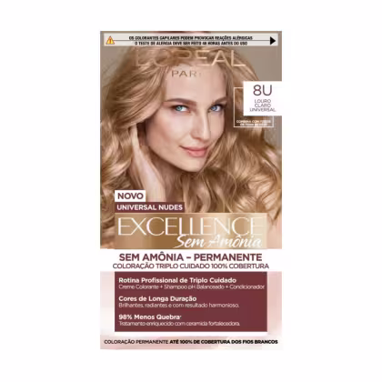 Imagem do produto Coloração Imédia Sem Amônia Excellence Universal Nudes Shade 8