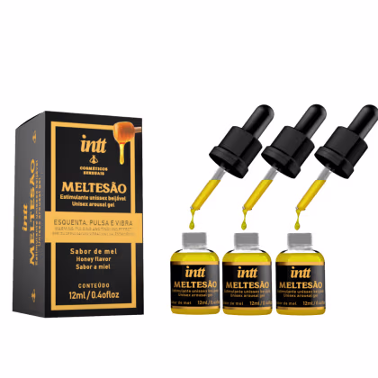 Imagem do produto Kit Intt Meltesão Esquenta Pulsa e Vibra (3 Unidades)