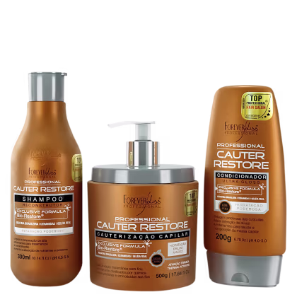 Imagem do produto Kit Forever Liss Professional Cauter Restore Completo (3 Produtos)