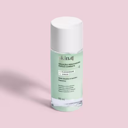Imagem do produto Solução Renovadora Facial Duplo Combate Skin.q 110ml