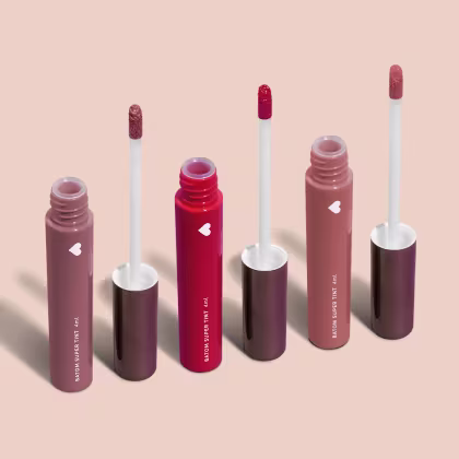Combo Batom Super Tint: Nudetint 4ml + Vevetint 4ml + Rosadotint 4ml