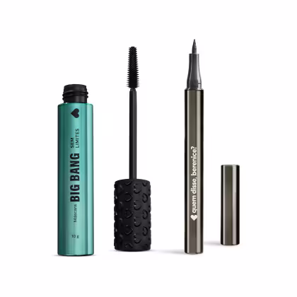 Combo Máscara de Cílios 10g + Caneta Delineadora 1ml