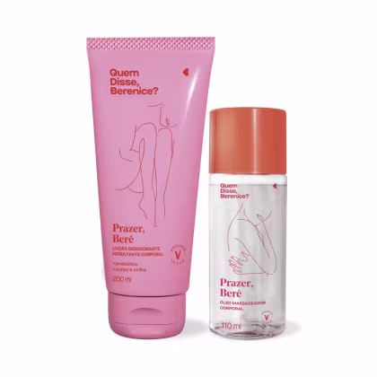 Imagem do produto Combo Prazer, Berê: Loção Corporal 200ml + Óleo Massageador Corporal 110ml