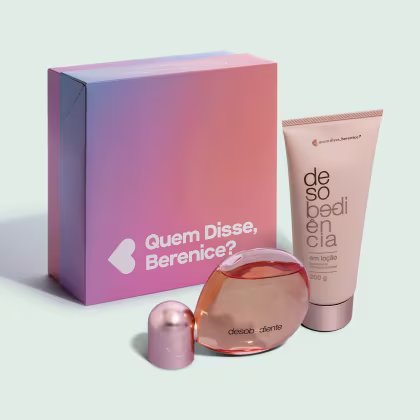 Imagem do produto Combo Presente Desobediência: Eau De Parfum 100ml + Loção Corporal 200g + Caixa de Presente