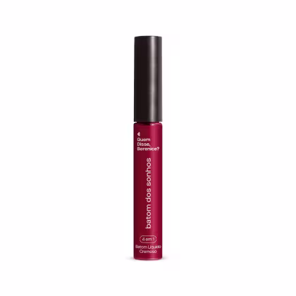 Batom Líquido Cremoso dos Sonhos Rosa Energia 5ml