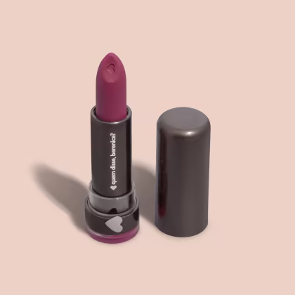 Imagem do produto Batom Mate Vinho Malvenito  Alta Pigmentação 3,8g