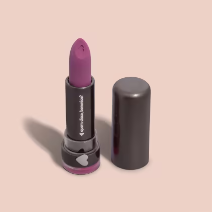 Imagem do produto Batom Mate Rosa Rosácia Alta Pigmentação 3,8g