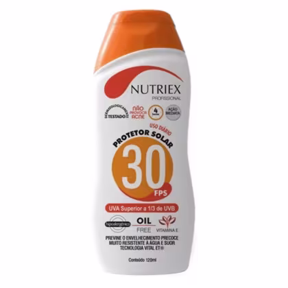 Imagem do produto Protetor Solar Nutriex FPS 30 120ml - Nutriex