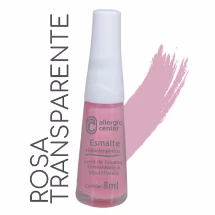 Imagem do produto Esmalte Hipoalergênico 7 Free 7mL Allergic Center Cor:Rosa Transparente