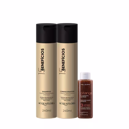 Imagem do produto Acquaflora Kit 15 Benefícios (3 produtos)
