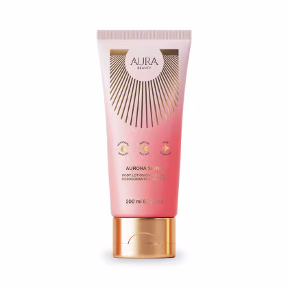 Imagem do produto Body Lotion Aurora Shine Aura Beauty Jade Picon Loção Hidratante 200ml
