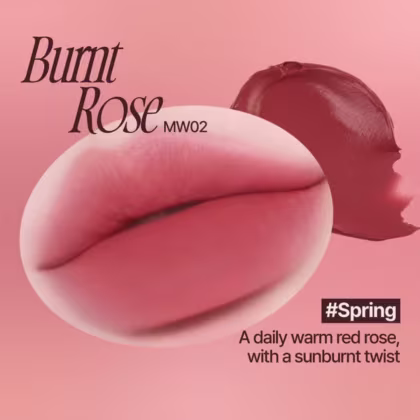 Imagem do produto FWEE Rose Obsession Stay-Fit Lip Tint  3.8g Glow:#MW02 Burnt Rose