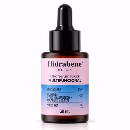 Imagem do produto Ultra Sérum Facial Multifuncional 30ml Hidrabene com Niacinamida Ação Clareadora