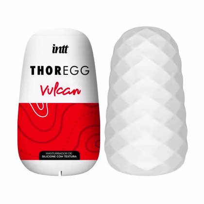 Imagem do produto Masturbador Masculino Egg Thor Vulcan Texturizado Intt
