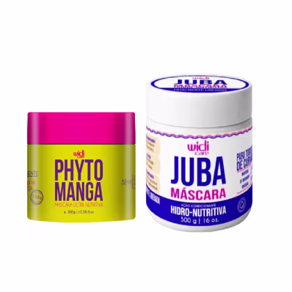 Imagem do produto Kit Widi Care Phytomanga Máscara Manga 300G + Juba Hidro Nutrição 500G