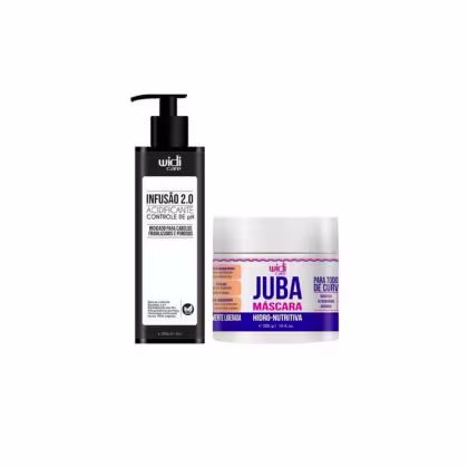 Imagem do produto Kit Widi Care Infusão 2.0 - Acidificante 300g +Juba - Máscara Capilar 500g