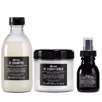 Imagem do produto Kit Davines OI Shampoo 280ml + Condicionador 250ml + All In One Milk 50ml