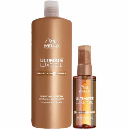 Imagem do produto Kit Wella Ultimate Luxe Oil - Shampoo 1L + Óleo 100ml