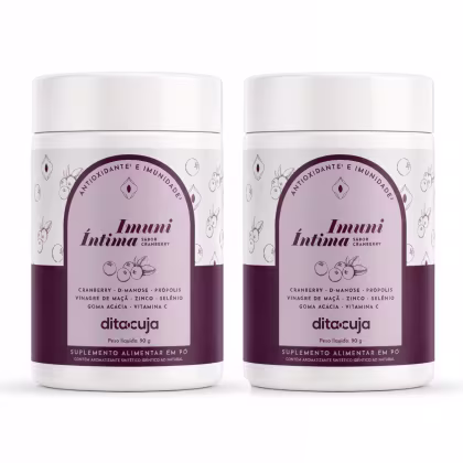 Imagem do produto 2x Imuni Íntima Dita Cuja, Suplemento Diário para Imunidade e Saúde Íntima Feminina Dita Cuja