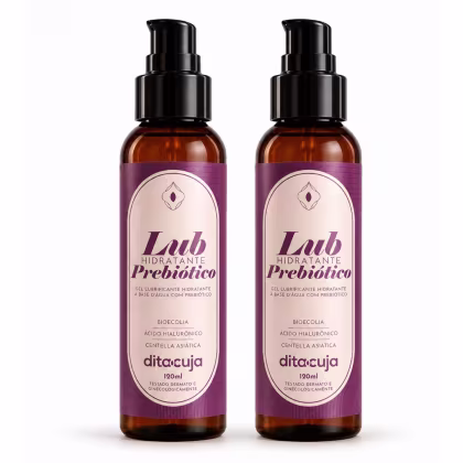 Imagem do produto 2x Lubrificante Íntimo Hidratante Prebiótico Dita Cuja 120ml – Hidratação, Prazer e Conforto Dita Cuja