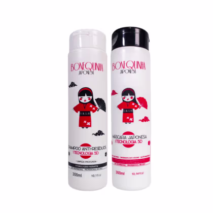 Imagem do produto Kit Maria Escandalosa Progressiva Bonequinha Japonesa 2x300ml