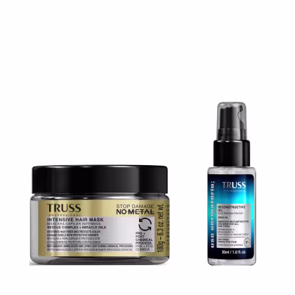 Imagem do produto Kit Truss No Metal Máscara Capilar + Uso Obrigatório Óleo 30ml
