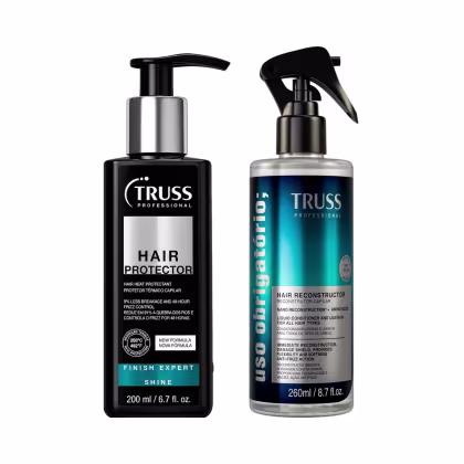 Imagem do produto Kit Truss Hair Protector Finish Expert Shine + Uso Obrigatório Spray 260ml