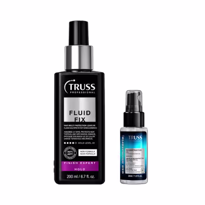 Imagem do produto Kit Truss Fluid Fix Finish Expert Hold + Óleo Uso Obrigatório 30ml