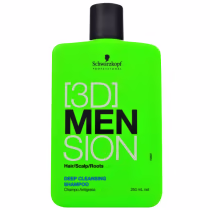 Imagem do produto Schwarzkopf Professional 3DMen Deep Cleasing - Shampoo 250ml