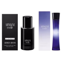 Imagem do produto Combo Casal Armani Code – Perfume Feminino EDP 50ml + Perfume Masculino EDT 50ml