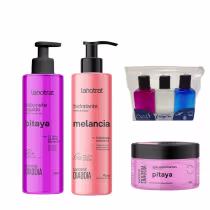Imagem do produto Kit Spa Labotrat Pitaya Melancia Sais Sabonete + Kit Viagem