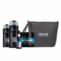 Imagem do produto KIT ULTRA HYDRATION TRUSS (Shampoo + Condicionador + NET MASK + Óleo 60ml) GANHE 01 Necessaire TRUSS