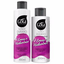 Imagem do produto Kit Gota 7 Ervas e Hialurônico Shampoo e Condicionador