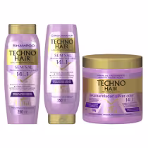 Imagem do produto Kit Gota Techno Hair Desamarelador Shampoo Cond Creme