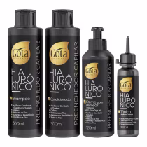 Imagem do produto Kit Gota Hialurônico Shampoo Cond Creme de Pentear Tônico