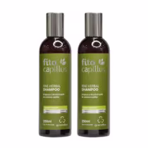 Imagem do produto 2 Shampoo Fito Capillus Fine Herbal 250ml cada