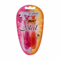 Imagem do produto APARELHO BARBEAR BIC SOLEIL COM 2 UNIDADES ROSA E LARANJA