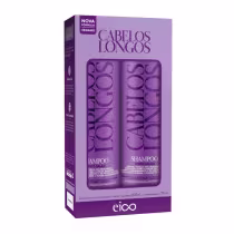 Imagem do produto KIT SHAMPOO  450ML + CONDICIONADOR 400ML EICO CABELOS LONGOS