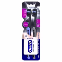Imagem do produto ESCOVA DENTAL ORAL B INDICATOR BLACK EXTRA SUAVE 35 COM 2un